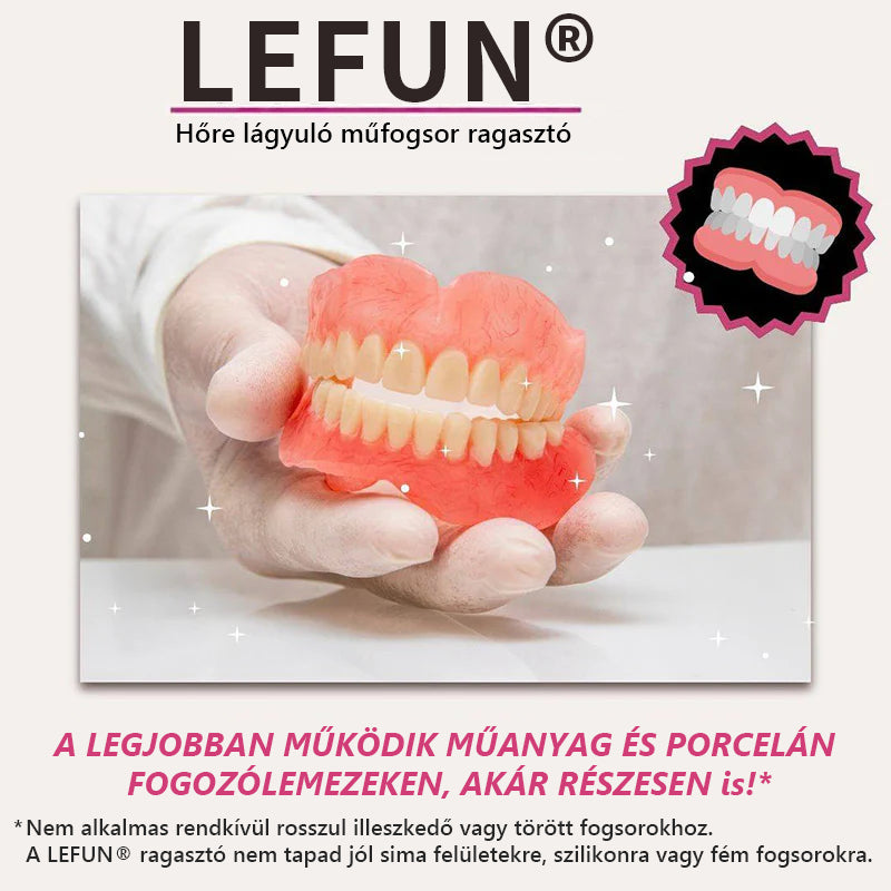 ✨✨[Hivatalos márkabolt]✨ LEFUN® termoplasztikus műfogsor ragasztó (✨Vásároljon 3-at, kapjon 2-t ingyen🎁)