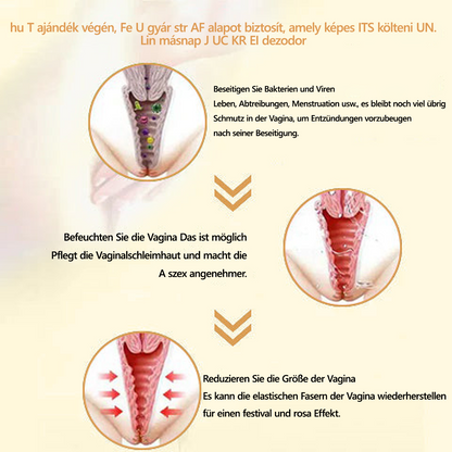 LEFUN™🎈 Nőies Intim Wellness Balzsam – Menopauza támogatás, hüvelyfeszesebb, enyhíti a szárazságot, viszketést és irritációt – hormonmentes