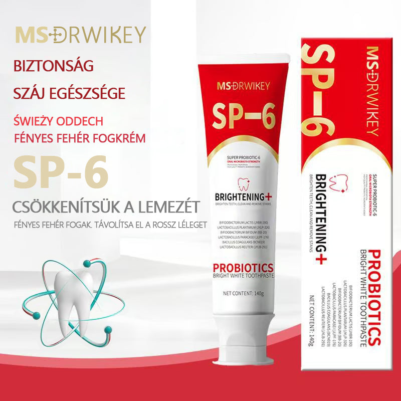 💥Super Probiotic-6 fogkrém 6 probiotikummal oalance Oral mikrobióta erőssége