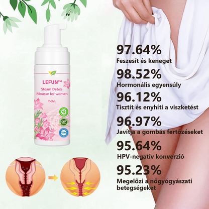 LEFUN™ Steam Detox Mousse nőknek (Hormonegyensúly, nőgyógyászati betegségek és elhízás esetén) x💖💖