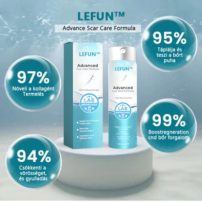 ✨✨Advanced 💧LEFUN™ Scar spray Minden típusú hegre - például aknés hegek, műtéti hegek és striák ellen.