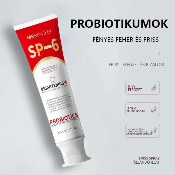 💥Super Probiotic-6 fogkrém 6 probiotikummal oalance Oral mikrobióta erőssége