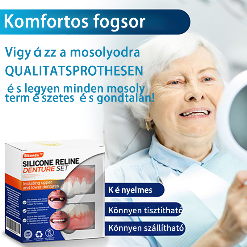 Bikenda™ Szilikon Fogsor Mérő Készlet 🧨🧨 (👩‍🔬 CED kompatibilis, professzionális fogorvosok által jóváhagyva）