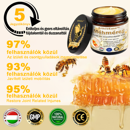 ArthroEase™ Méhméreg ízületi terápiás krém 🐝(kifejezetten idősebb felnőttek számára és az AAOS ajánlja) x