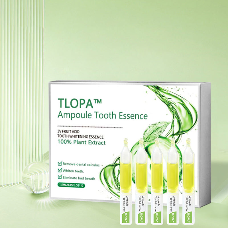 💥TLOPA™💥Ampoule fogkrém, A fogkő és a lepedékbaktériumok és különböző szájüregi problémák eltávolítása3