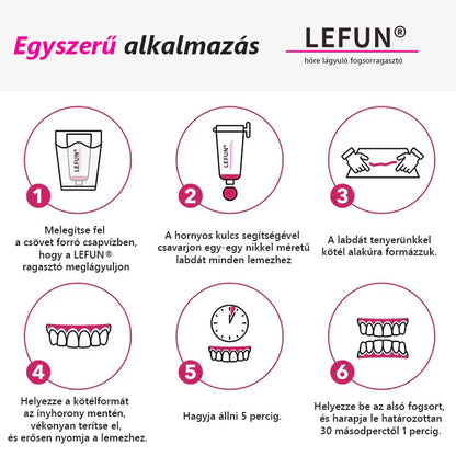 ✨✨[Hivatalos márkabolt]✨ LEFUN® termoplasztikus műfogsor ragasztó (✨Vásároljon 3-at, kapjon 2-t ingyen🎁)